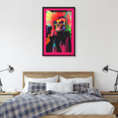 Vaporface Death Rattle Leinwanddruck (Insitu (Schlafzimmer))