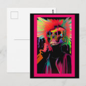 Vaporface Death Rattle Postkarte (Vorne/Hinten)