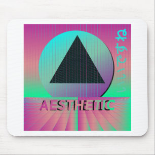 vaporwave aesthetic mousepad