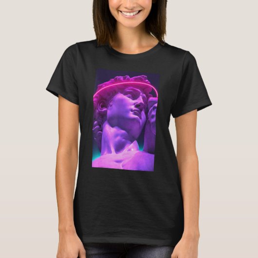 Vaporwave Aesthetic Outrun Retro 80s Synthwave Ret T-Shirt (Vorderseite)