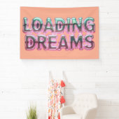 Vaporwave Aesthetics with Glitch Effect and Neon  Banner (InSitu)