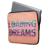 Vaporwave Aesthetics with Glitch Effect and Neon Laptopschutzhülle (Vorderseite Links)