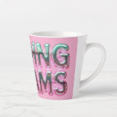 Vaporwave Aesthetics with Glitch Effect and Neon  Milchtasse (Rechts)