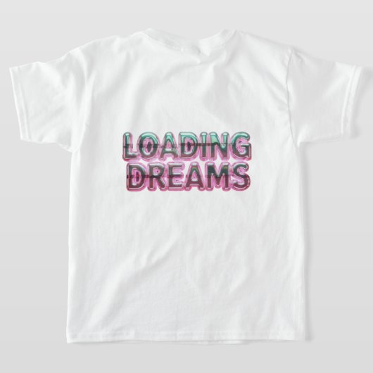 Vaporwave Aesthetics with Glitch Effect and Neon T-Shirt (AblageHinten)