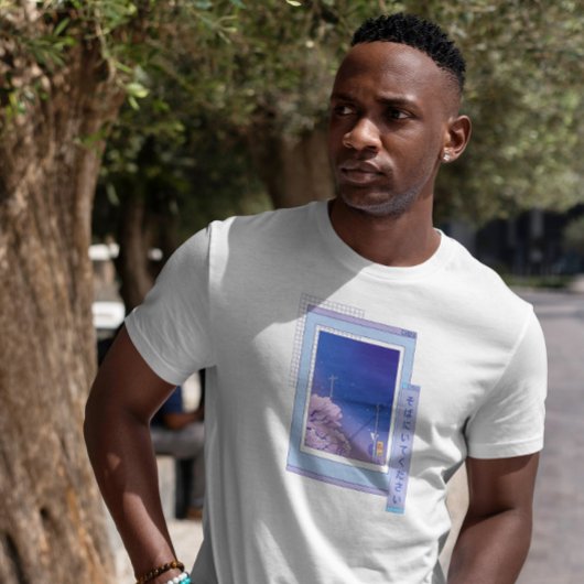 Vaporwave Anime Landschaft T-Shirt