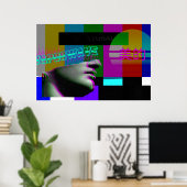 Vaporwave Art Poster | Vaporwave Ästhetisches Post (Heimbüro)