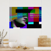 Vaporwave Art Poster | Vaporwave Ästhetisches Post (Küche)