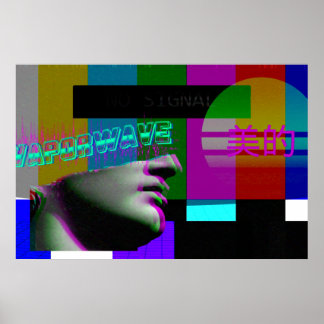 Vaporwave Art Poster | Vaporwave Ästhetisches Post