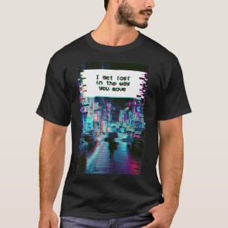 Vaporwave-Ästhetik für ein Anime-Girl-Geschenk Pre T-Shirt