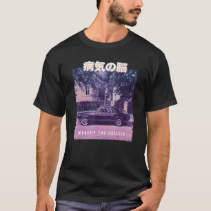 Vaporwave Ästhetik Glitch 80er Retro Car T-Shirt
