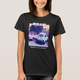 Vaporwave Ästhetik Glitch 80er Retro Polska T-Shirt