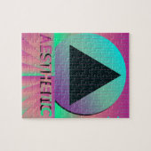 Vaporwave-Ästhetik Puzzle (Horizontal)