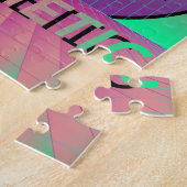 Vaporwave-Ästhetik Puzzle (Seite)