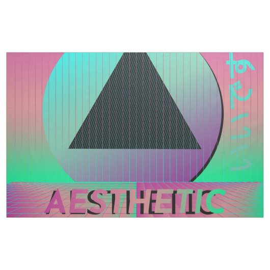 Vaporwave-Ästhetik Stoff (Yard (91,4 cm))
