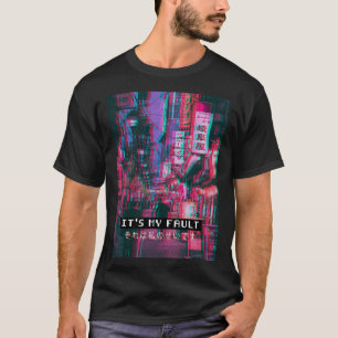 Vaporwave Ästhetik Vintag Japan 90er T-Shirt