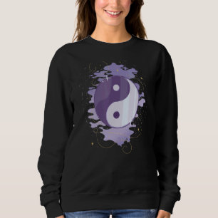 Vaporwave Ästhetik Ying Yang Japan Style Eboy Egi Sweatshirt
