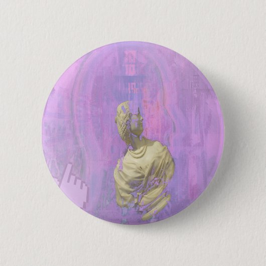 vaporwave ästhetisch button (Vorderseite)