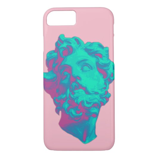 Vaporwave ästhetischer Case-Mate iPhone hülle (Rückseite)