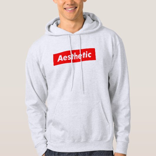 Vaporwave ästhetischer Hoodie (Vorderseite)