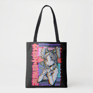 Vaporwave ästhetisches japanisches Retro Anime Gi Tasche