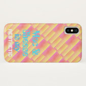 Vaporwave ästhetisches Mac u. Käse Case-Mate iPhone Hülle (Rückseite (Horizontal))