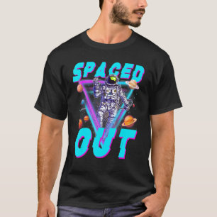 Vaporwave Astronaut hat den ästhetischen äußeren W T-Shirt