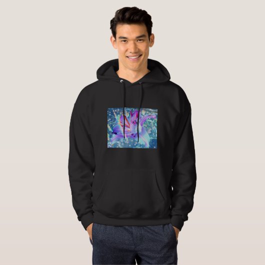 Vaporwave Cat - Hoodie  (Vorne ganz)