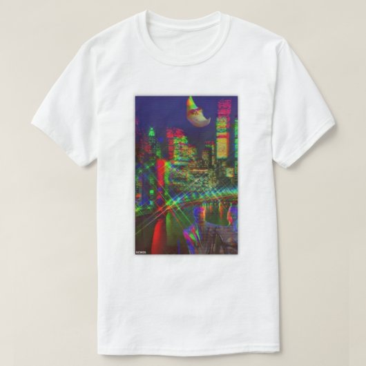 Vaporwave City T-Shirt (Design vorne)