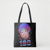 Vaporwave Dart Throwing Dartboard 180 Darts Tasche (Vorderseite)