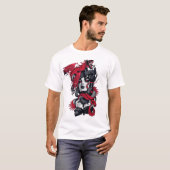 Vaporwave Dragon Lady Urban Cool Style  T-Shirt (Vorne ganz)