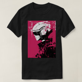 Vaporwave Dystopian Urban Cyberpunk Style T-Shirt