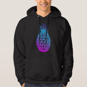 Vaporwave Glitch Ästhetik Stil Japan Ananas G Hoodie
