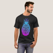 Vaporwave Glitch Ästhetik Stil Japan Ananas G T-Shirt (Vorne ganz)