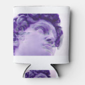 Vaporwave Glitch Statue Dosenkühler (Vorderseite)