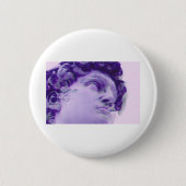 Vaporwave griechische Störschubstatue Button (Vorderseite)