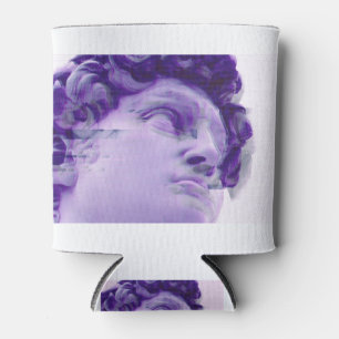Vaporwave griechische Störschubstatue Dosenkühler