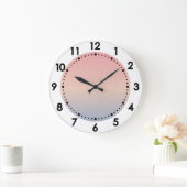 Vaporwave Große Wanduhr (Zuhause)