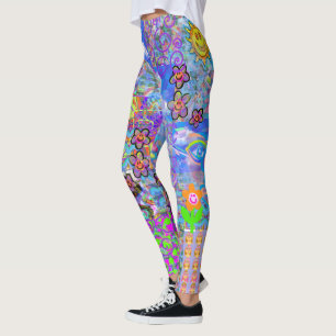 Vaporwave-Hirnhaut Leggings