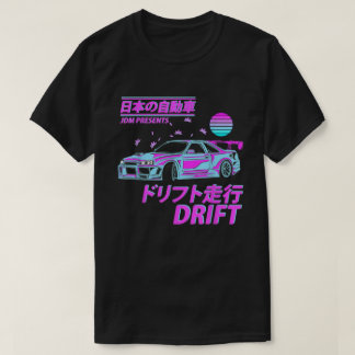 Vaporwave Japan JDM Kfz-Drift für Motor RA T-Shirt