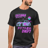 Vaporwave Japan JDM Kfz-Drift für Motor RA T-Shirt (Vorderseite)
