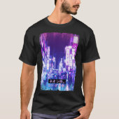Vaporwave Japan Street Fashion Tokyo City Rush T-Shirt (Vorderseite)