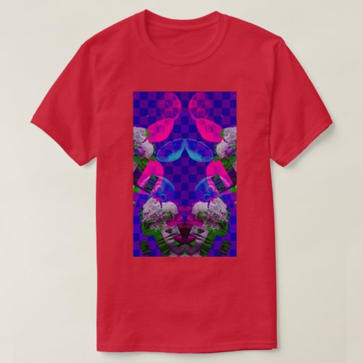 Vaporwave Jellyfish T-Shirt (Design vorne)