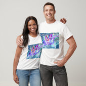 Vaporwave-Katze - T-Shirt (Unisex)