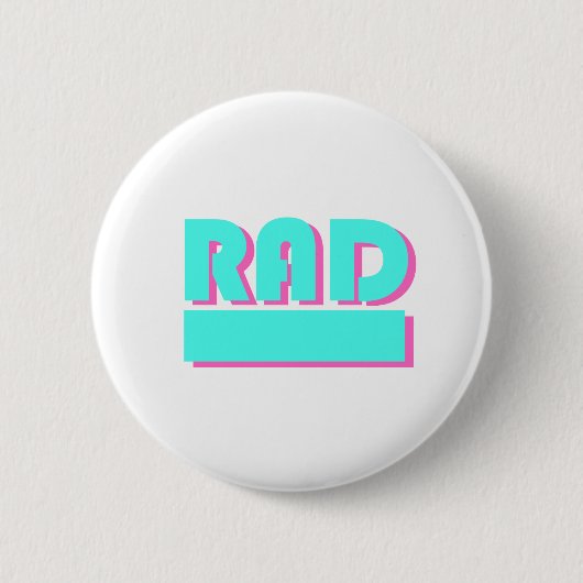 Vaporwave Knopf - krasser Vaporwave Knopf Button (Vorderseite)