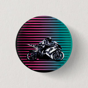 Vaporwave Moto Knopf Button