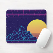 Vaporwave Mousepad (Mit Mouse)