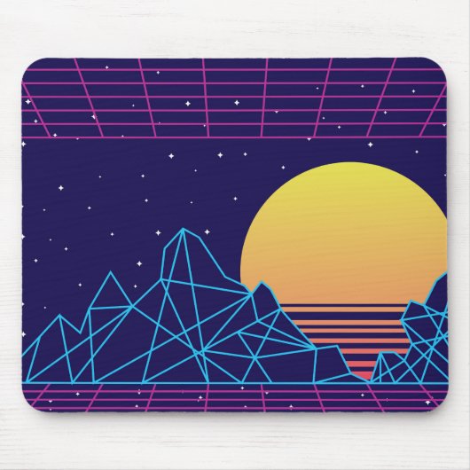 Vaporwave Mousepad (Vorne)