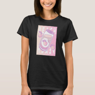 Vaporwave Pastel Ästhetik Japan Peach Soda kann zu T-Shirt