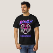 Vaporwave Power Philosophie T-Shirt (Vorne ganz)
