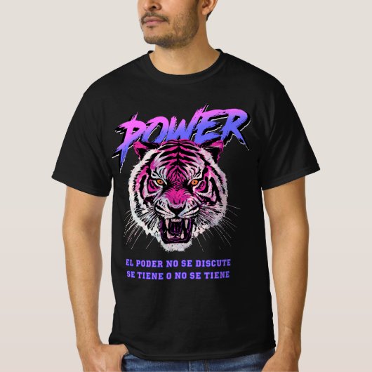 Vaporwave Power Philosophie T-Shirt (Vorderseite)